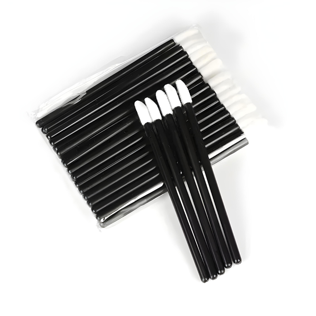 Bastão Extensão de Cílios, Lip Brushes, aplicador de rímel 50un - LACXO LASHES