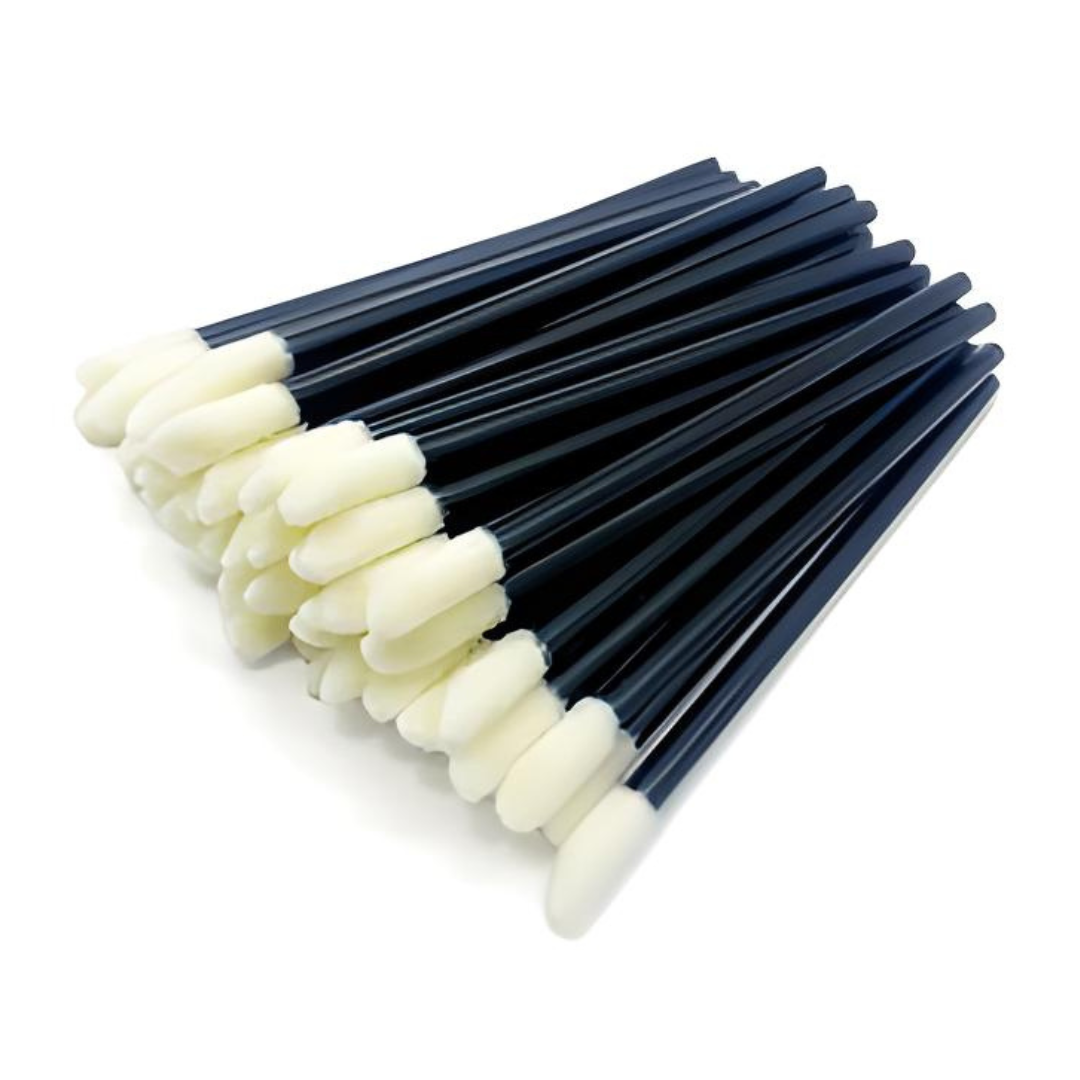 Bastão Extensão de Cílios, Lip Brushes, aplicador de rímel 50un - LACXO LASHES