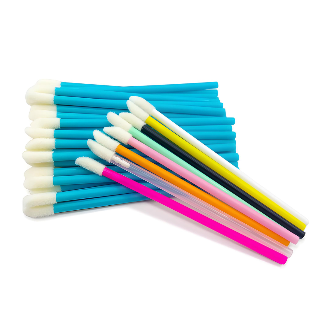 Bastão Extensão de Cílios, Lip Brushes, aplicador de rímel 50un - LACXO LASHES