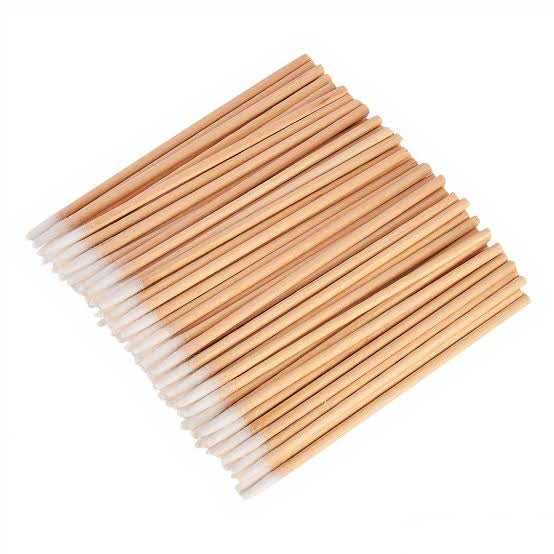 Palitos de algodão limpeza Henna 100un