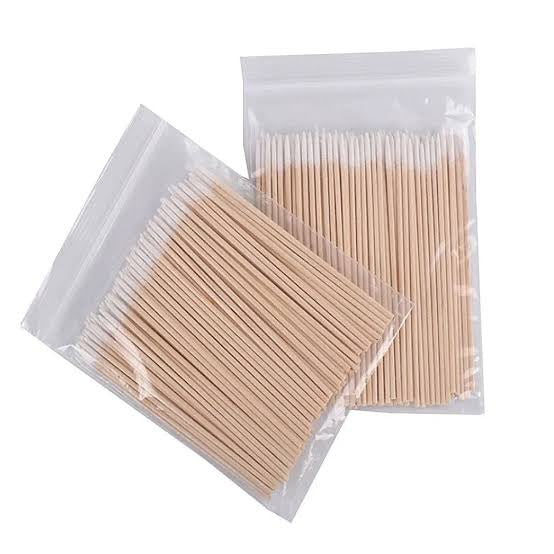 Palitos de algodão limpeza Henna 100un
