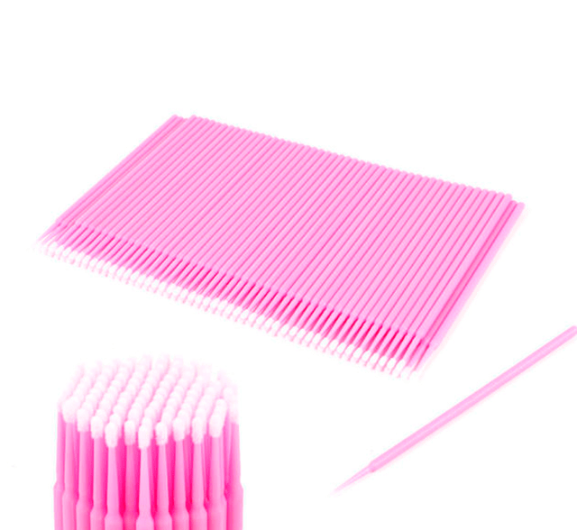 Microbrush 100un para Extensão de Cílios