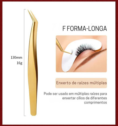 Pinça aço inoxidável - Alta Precisão