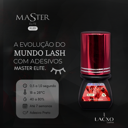 Cola Master Elite Ruby 3g - Extensão de Cílios
