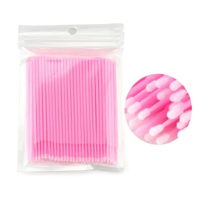 Microbrush 100un para Extensão de Cílios