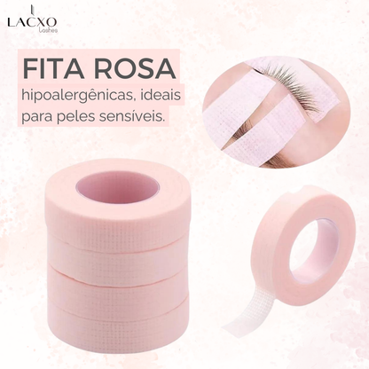 Fitas Transpore, Micropore e Pink Magic